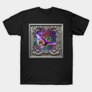 Framed Hummingbird 001 T-Shirt